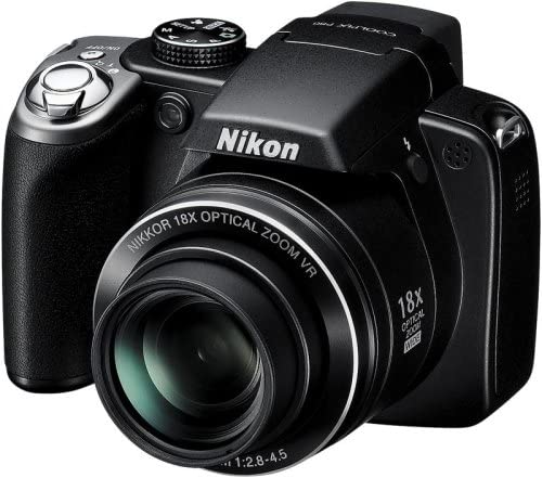 Nikon Coolpix P80 10.1MP Digital Camera with 18x Wide Angle Optical Vibration Reduction Zoom (Black)