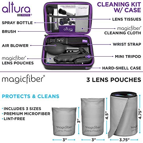 Canon RF 28-70mm f/2L USM Lens with Altura Photo Advanced Accessory and Travel Bundle