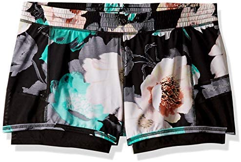 Body Glove Women's Bloom Gaia Performance Fit Short, Black, Medium