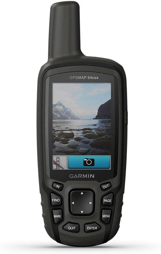 Garmin GPSMAP 64sx, Handheld GPS with Altimeter and Compass, Preloaded With TopoActive Maps