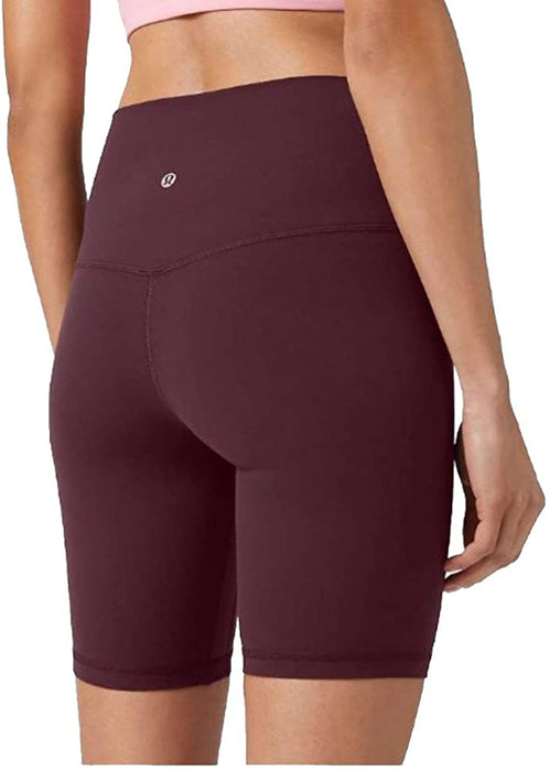Lululemon Align Short 8 " High Rise Cassis Yoga Buttery-soft Size 6
