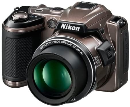 Nikon COOLPIX L120 14.1 MP Digital Camera with 21x NIKKOR Wide-Angle Optical Zoom Lens and 3-Inch LCD (Red) (OLD MODEL)