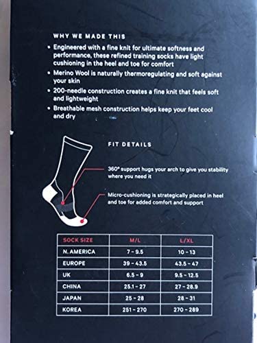 LULULEMON TRAIN TO CONQUER CREW WOOL - MDSW/CHBY (BLUE)