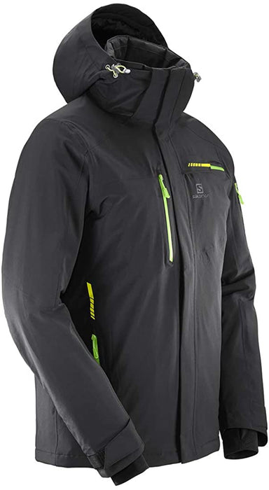 Salomon Men's Brilliant JACKET, Black, Small