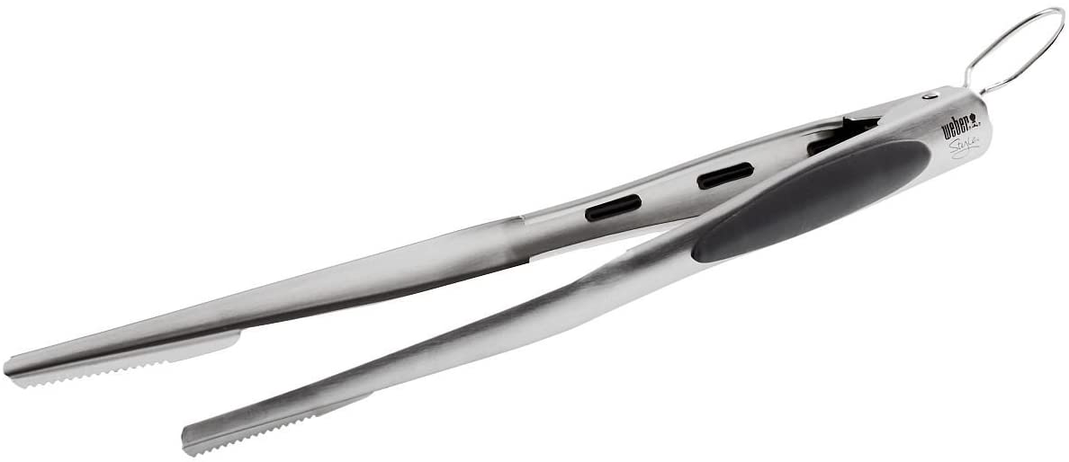 Weber 6703 Style Stainless Steel Pincer Tongs