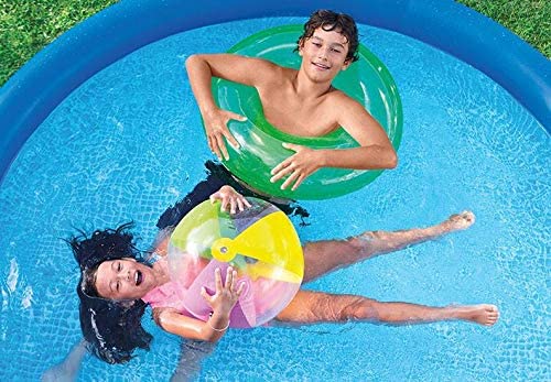 Intex 10ft x 30in Easy Set Above Ground Inflatable Family Swimming Pool & Pump