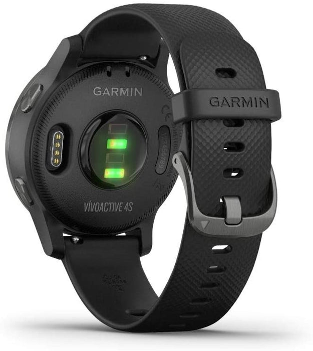 Garmin Vivoactive 4S GPS Smartwatch with Music & Fitness Activity Tracker & Health Monitor Apps (Dust Rose/Gold) 010-02172-31 4 S Bundle with Security Extension