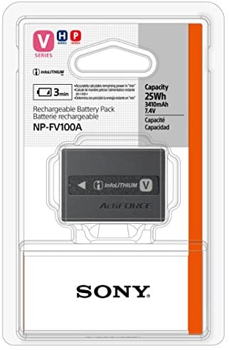 Sony NPFV100A Rechargeable Battery Pack (Black)