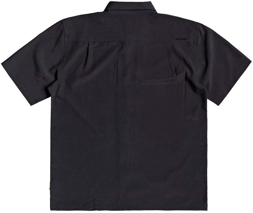 Quiksilver Waterman Men's Woven TOP, Black Cane Island, XX-Large