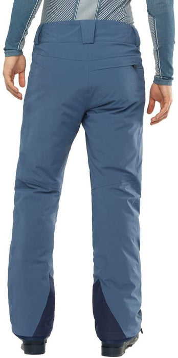 Salomon Brilliant Mens Ski Pants - Large/Dark Denim