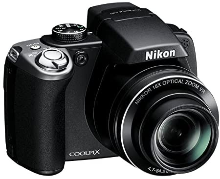 Nikon Coolpix P80 10.1MP Digital Camera with 18x Wide Angle Optical Vibration Reduction Zoom (Black)