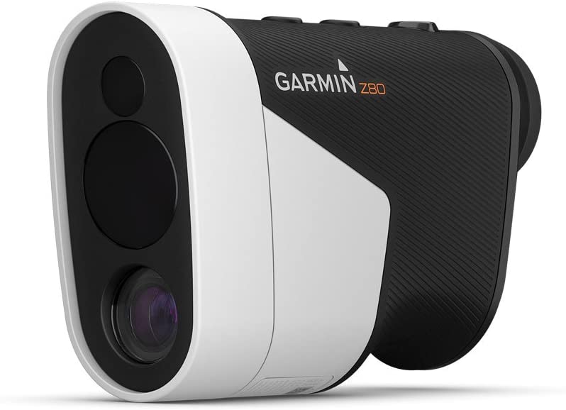 Garmin Approach Z80, Golf Laser Range Finder & STICKIT Magnetic Rangefinder Strap | Classic Series, Black | Nylon Strap with Magnets for Strong Hold of Golf Laser Rangefinders to Carts