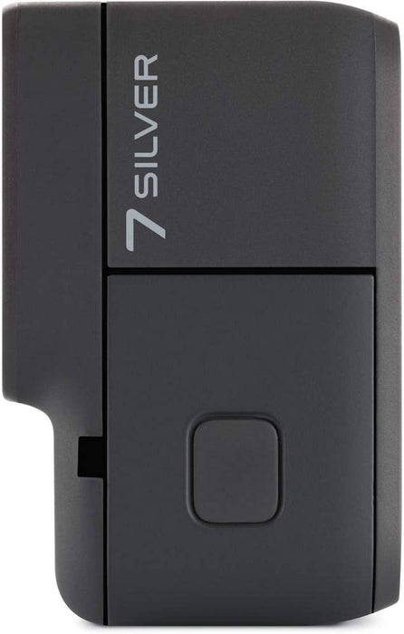 GoPro HERO7 Hero 7 Waterproof Digital Action Camera with 16GB microSD Card Base Bundle (Silver)