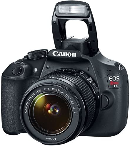 Canon EOS Rebel T5 18.0MP Digital SLR Camera Kit with EF-S 18-55mm IS II Lens - Black (cerfitied refurbish)