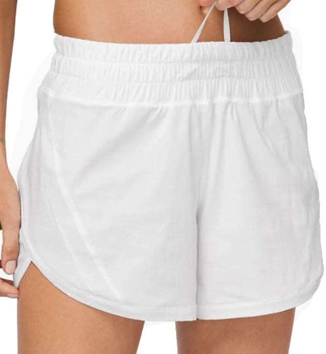 Lululemon Track that Shorts 5" Lined - White (6)