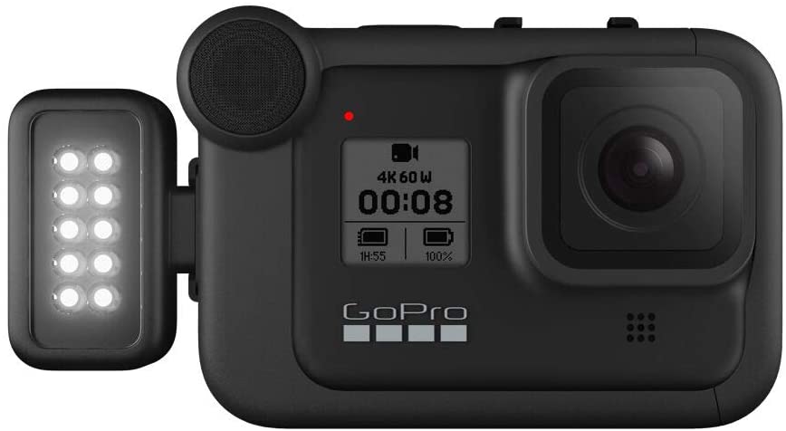 GoPro Light Mod, (HERO8 Black) - Official GoPro Accessory, ALTSC-001 + Sandisk Extreme 32GB MicroSDHC Card, and Memory Card Reader…