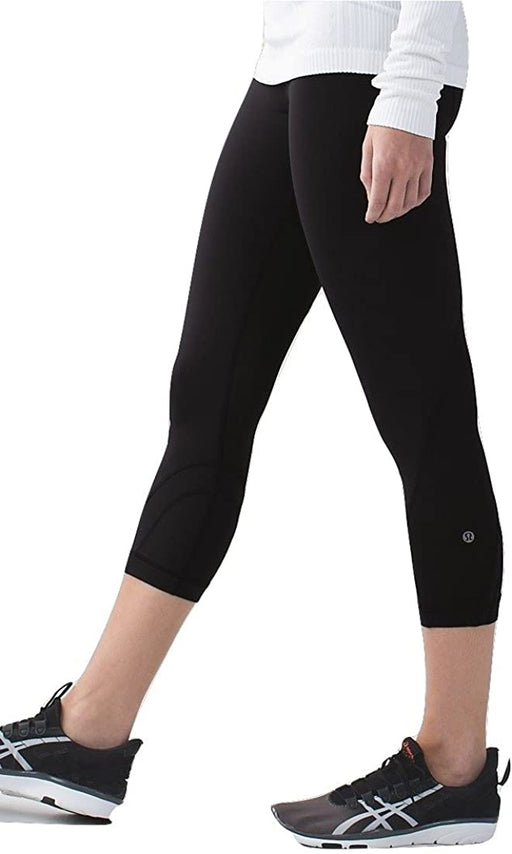 Lululemon Inspire Crop II Mesh Black