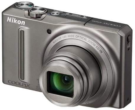 Nikon COOLPIX S9100 12.1 MP CMOS Digital Camera with 18x NIKKOR ED Wide-Angle Optical Zoom Lens and Full HD 1080p Video (Black) (OLD MODEL)