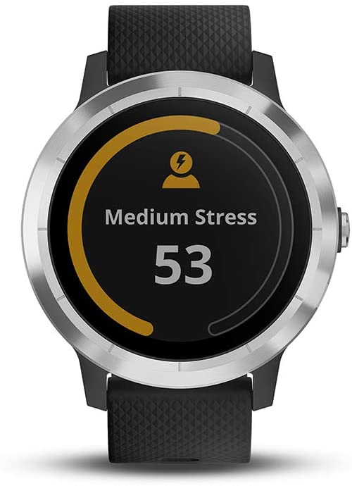 Smartwatch GARMIN Vivoactive 3 1,2" GPS Waterproof 5 ATM Glonass Black Stainless Steel