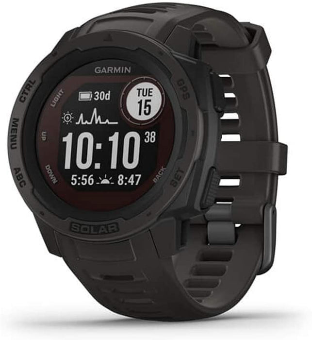 Garmin Instinct Solar Smartwatch Tactical Edition(010-02293-14) w/ 2X Screen Protectors