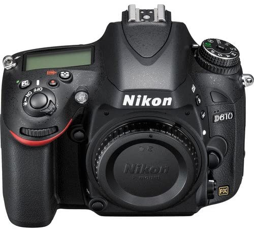 Nikon D610 24.3 MP CMOS FX-Format Digital SLR Camera Body Bundle with 32 GB Memory Card and Accessory Kit