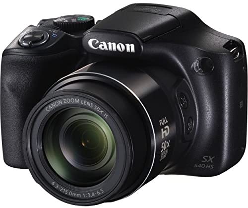 Canon PowerShot SX540 is Wi-Fi Enabled Digital Camera + 16GB Memory Card, Travel Charger, Camera Case, Starter Cleaning Kit & Accessories