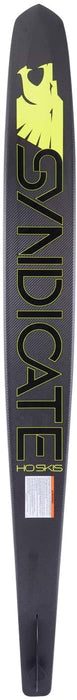 HO Syndicate Omni Slalom Waterski Carbon/Neon Yellow 67in