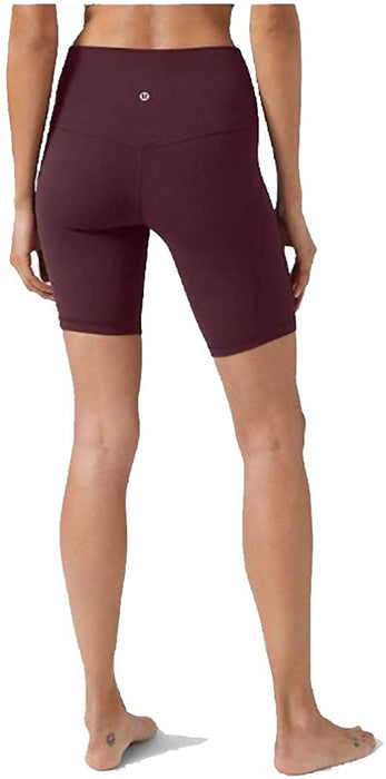 Lululemon Align Short 8 " High Rise Cassis Yoga Buttery-soft Size 6