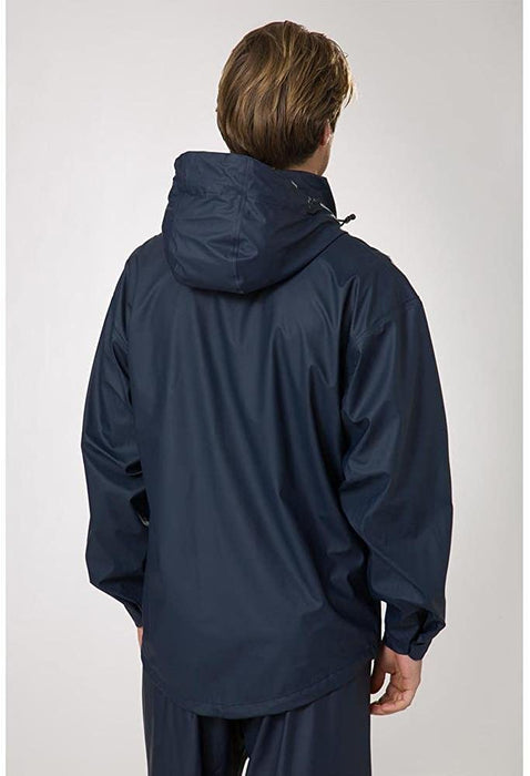 Helly Hansen Men's Voss Windproof Waterproof Rain Coat Jacket with Stowable Hood