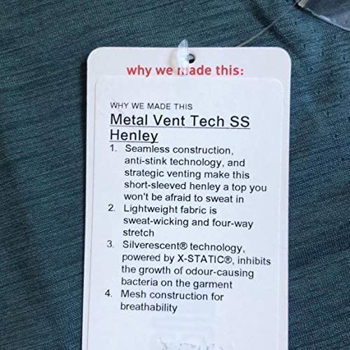 Metal Vent TECH SS Henley - DKVY/ANTA