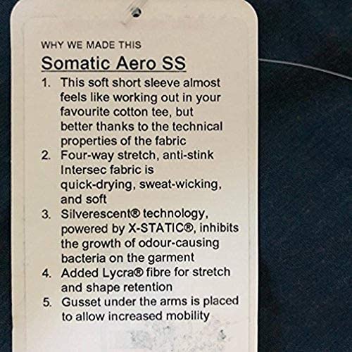 Lululemon SOMATIC AERO SS - NIDI (Night Diver)