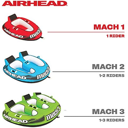 Airhead Mach | Towable Tube for Boating - 1, 2
