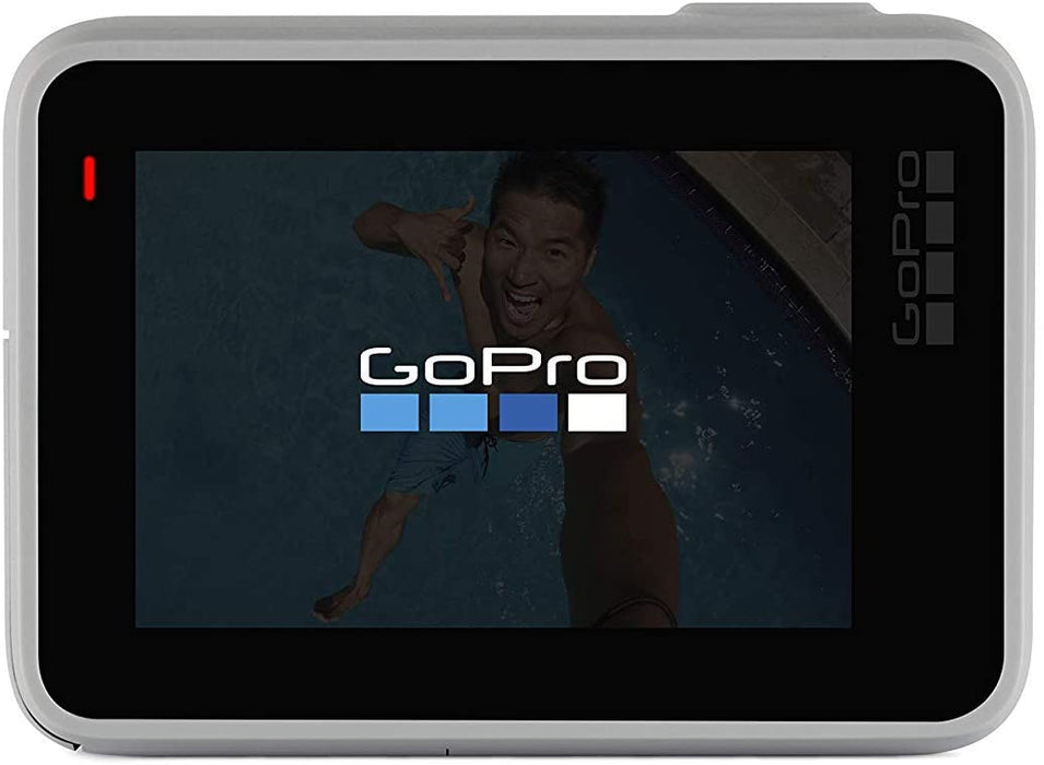 GoPro Hero 7 White - Waterproof Digital Action Camera with Touch Screen 1080p HD Video 10MP Photos CHDHB-601 - Bundle