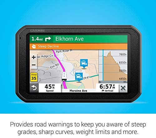 Garmin RV 785 & Traffic, Advanced GPS Navigator for RVs with Built-in Dash Cam, High-res 7" Touch Display