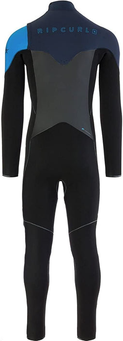 Rip Curl E Bomb 32Gb C/Zip STMR Wetsuits, Large/Short, Blue/Blue