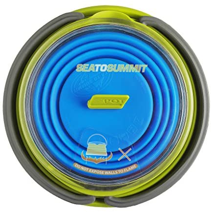 Sea to Summit X-Set 11 (3 Piece) X-Kettle & 2 X-Mugs, 1.3 L, Lime Green