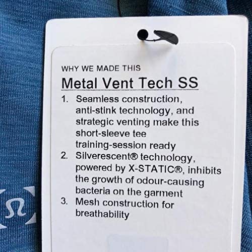 Lululemon Metal Vent TECH SS - PSDN/Hawk (Poseidon/Hawk Blue) (S)