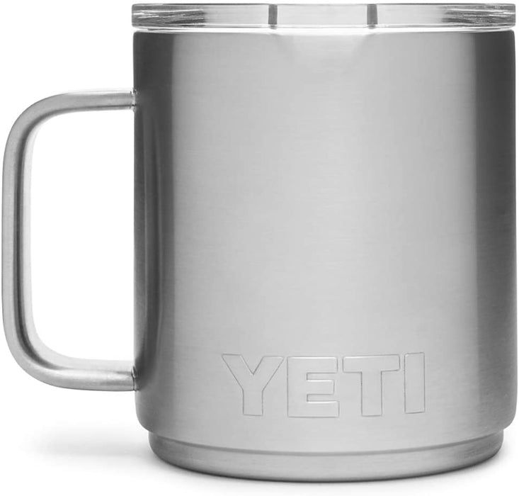 YETI Rambler 10 oz Stackable Mug, Stainless Steel