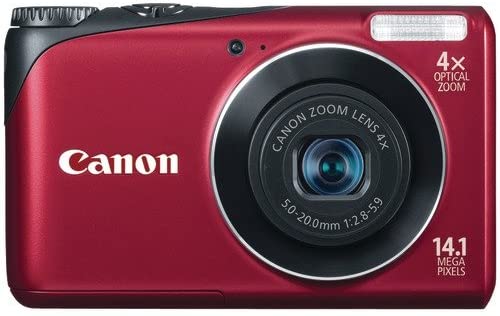 Canon Powershot A2200 14.1 MP Digital Camera with 4x Optical Zoom (Black)