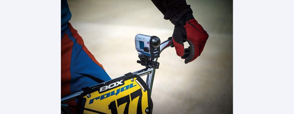 Sony VCTHM2 Handlebar Mount for Action Cam (Black)