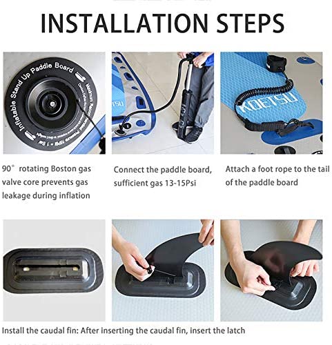 DANWJDP Stand Up Paddle Board 350×100×20cm Round Board Include Hand Pump, Paddle, Backpack, Coil Leash,Carry Bag, Repair Kit and Waterproof Case Whale