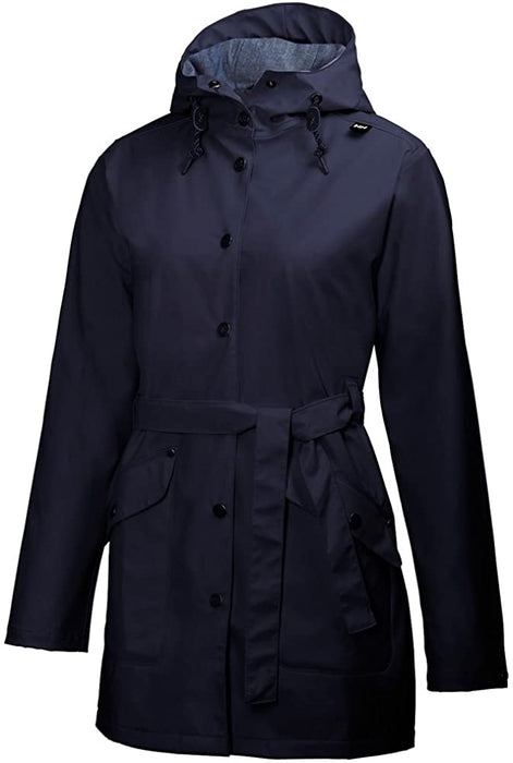 Helly-Hansen Women's Kirkwall Hooded Lightweight Waterpoof Windproof Raincoat Jacket