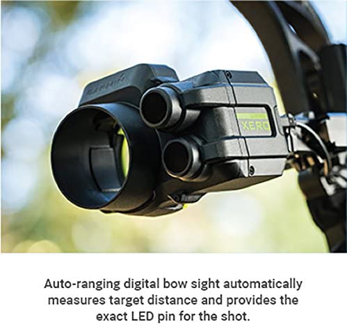 Garmin Xero A1 Bow Sight, 2" Auto-Ranging Digital Bow Sight, LED Pins for Unobstructed Views