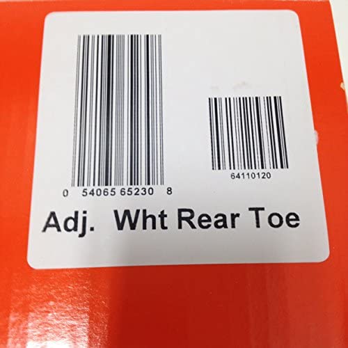 HO Sports Adj. White Rear Toe Water ski boot - One size fits all (64110120)