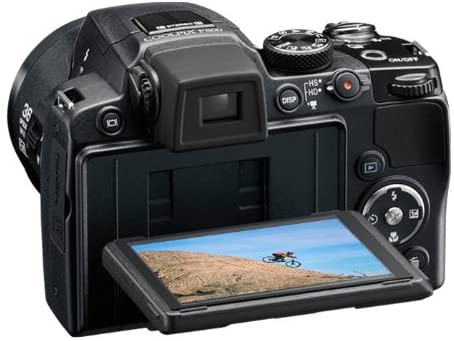 Nikon COOLPIX P500 12.1 CMOS Digital Camera with 36x NIKKOR Wide-Angle Optical Zoom Lens and Full HD 1080p Video (Black)