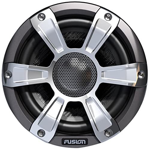 Garmin 010-01428-01 Fusion Entertainment Signature 230W Coaxial Sports Marine Speaker with LED, Chrome, 6.5" Pair