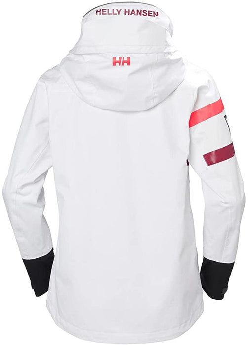 Helly Hansen Women's Salt Waterproof Windproof Breathable Performance Sailing Rain Jacket with Hood