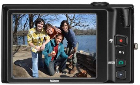 Nikon COOLPIX S4100 14 MP Digital Camera with 5x NIKKOR Wide-Angle Optical Zoom Lens and 3-Inch Touch-Panel LCD (Plum)