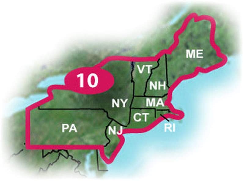 Garmin TOPO! 2009 Northeast U.S. Map microSD Card