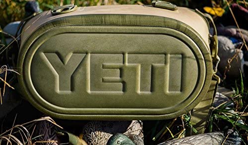YETI Hopper 40 Portable Cooler Field Tan / Blaze Orange